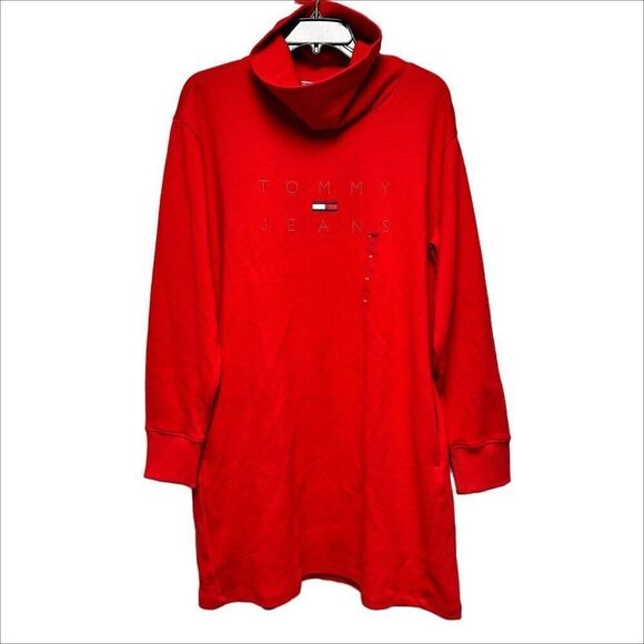 Tommy Jeans Long Turtleneck Sweater NWT - Picture 1 of 8